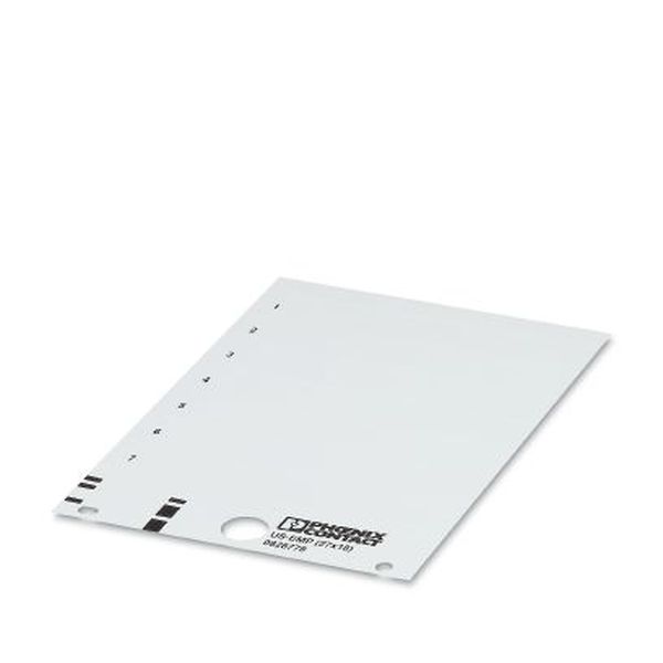 PHOENIX CONTACT Einrastschildchen US-EMP (27X18) weiss unbeschriftet -Art. 0828778
