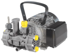 ZUWA MC 8 Membranpumpe Säureversion , 230 V mit Elektromotor, Kabel und Stecker	 -Art. 1206421