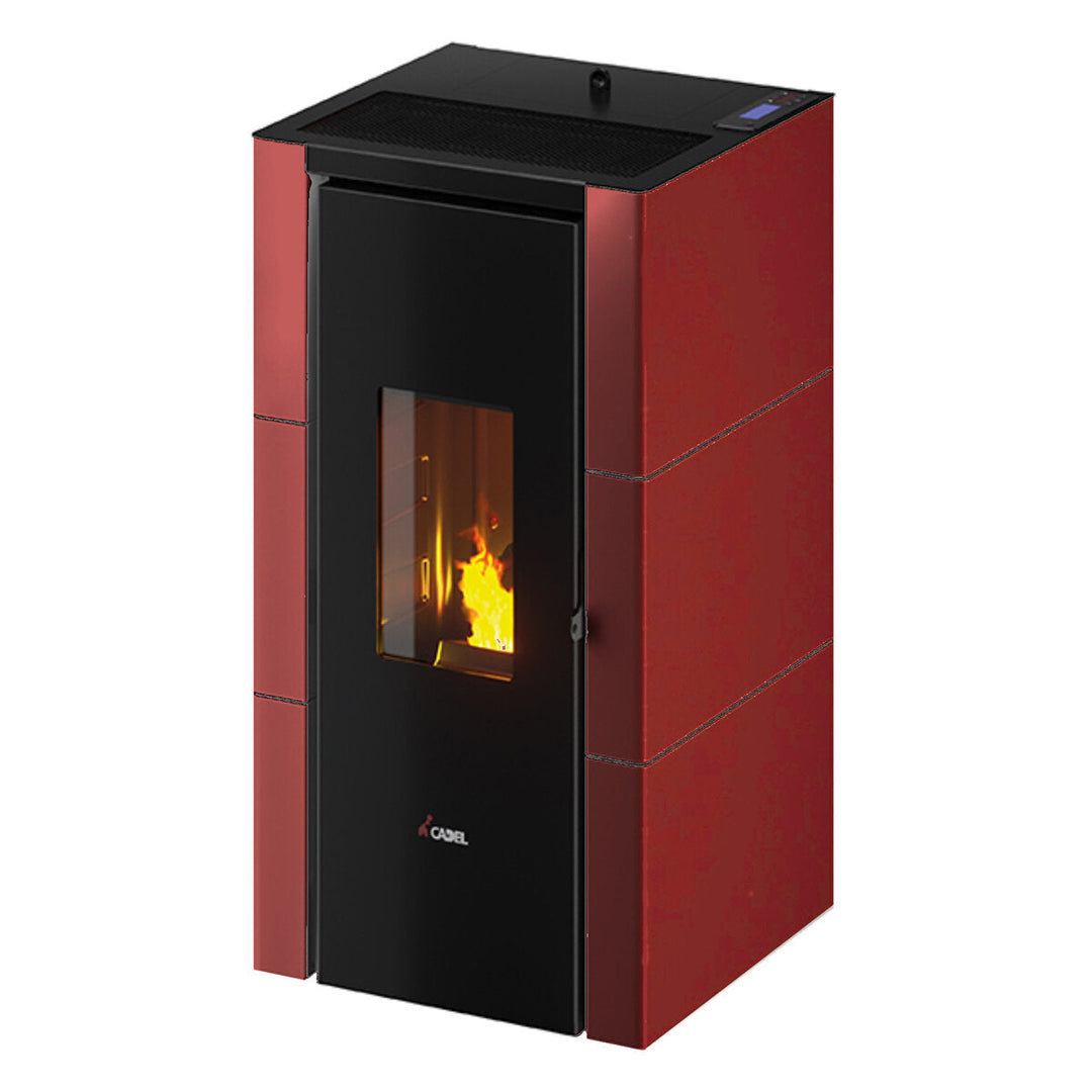 Cadel Cristal 7 luftgeführt – Pelletofen, 7 kW, WLAN