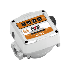 ZUWA Zählwerk mechanisch K150 BIO für Diesel max. Durchfluss 25-150 l/min, Version A -Art. P554B10