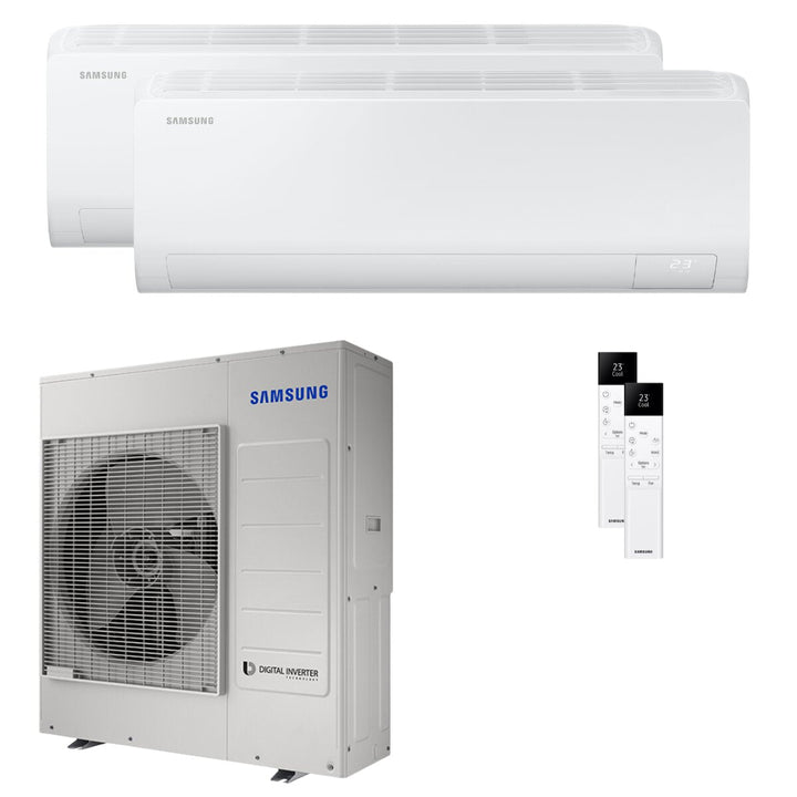 Samsung Cebu S2 18000+24000 BTU – Multisplit-Klimagerät (2 Innengeräte), 8,82/10,6 kW, R32, A++/A+, WLAN