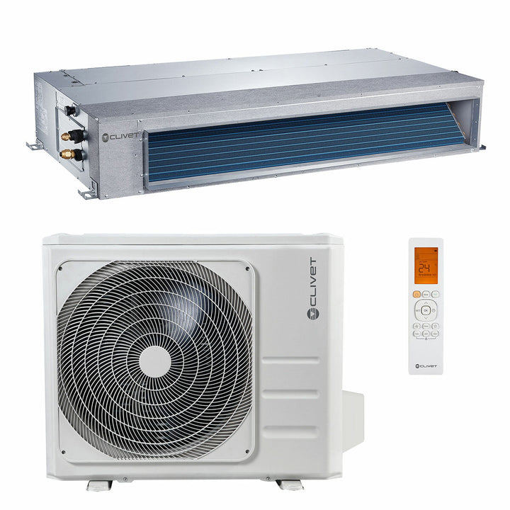 Clivet Kanalgerät DUCT 2 18.000 BTU – Split-Klimagerät, 5,28/5,57 kW, R32, A++/A+
