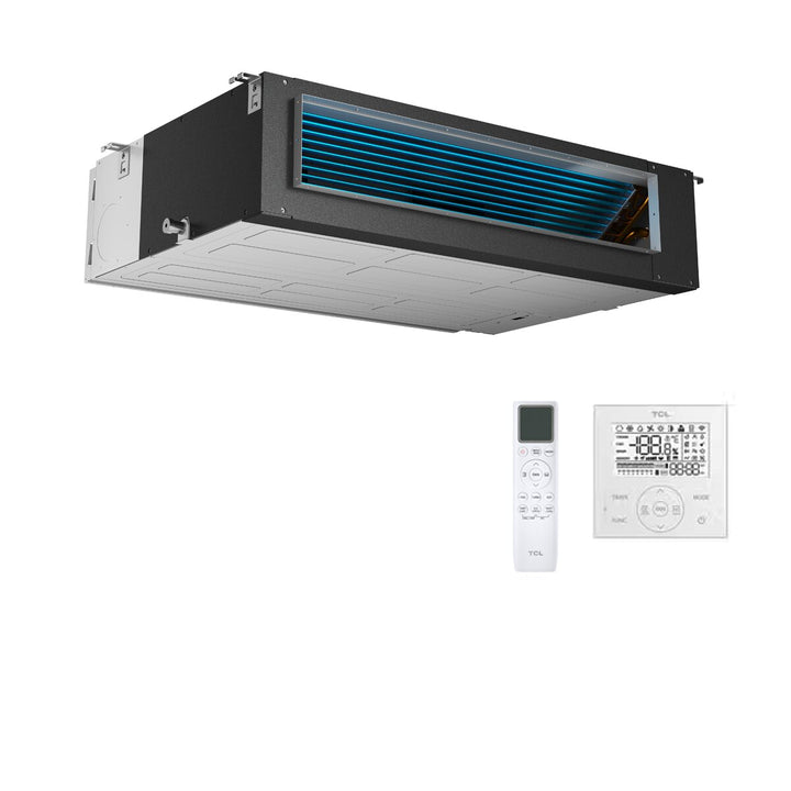 TCL Kanalgerät Serie D 9000+9000+12000+12000+18000 BTU – Multisplit-Klimagerät (5x), 13/13 kW, R32, A++/A+, WLAN