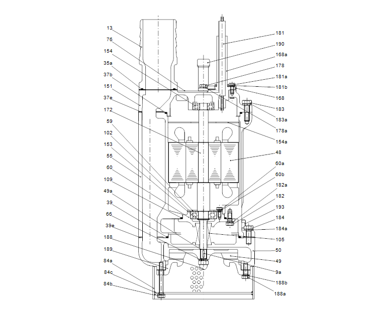 GRUNDFOS Tauchmotorpumpe DWK.O.6.80.22.5.0D Nr. 96922647