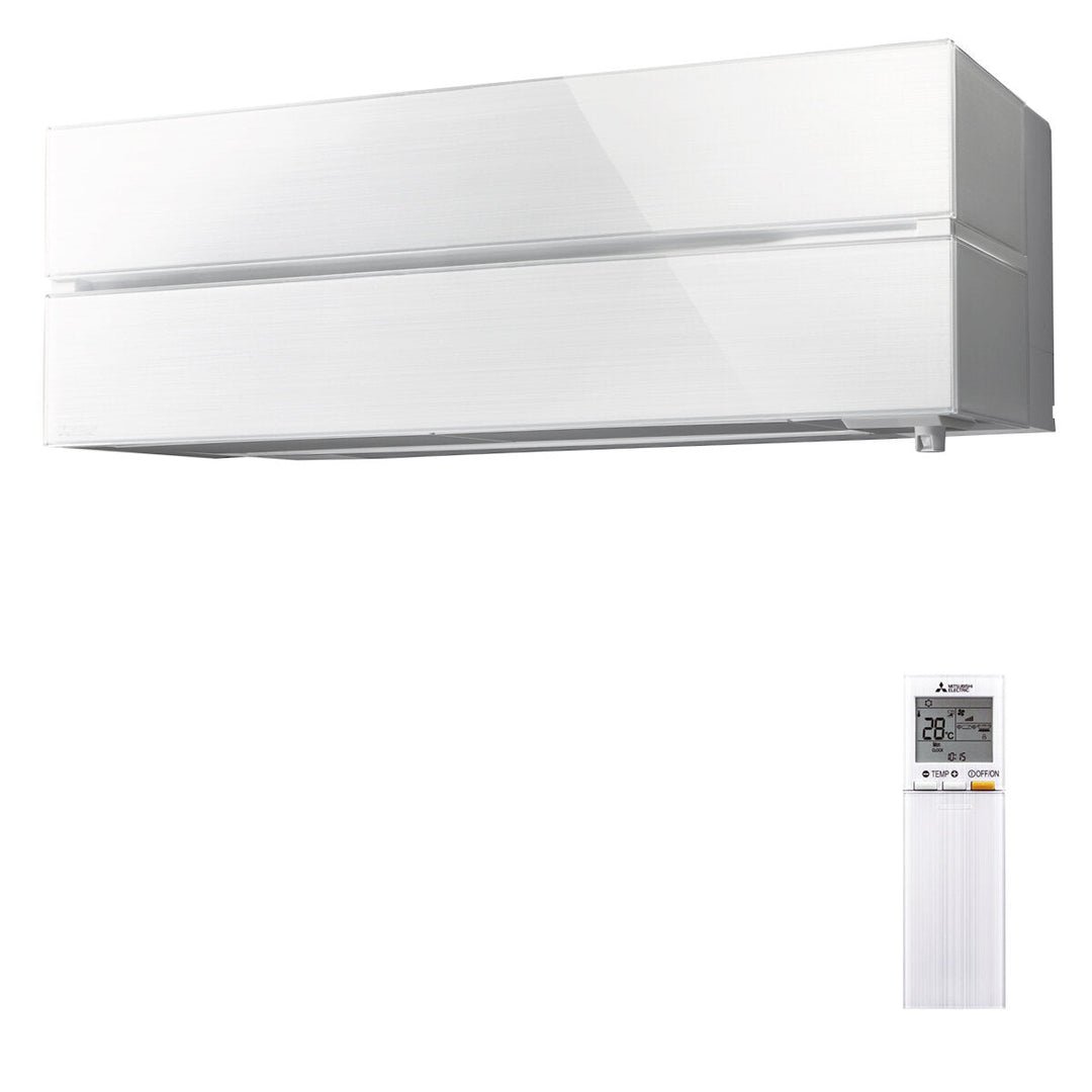 Mitsubishi Electric Kirigamine Style MSZ-LN 9000+12000 BTU – Multisplit-Klimagerät (2 Innengeräte), 4,2/4,5 kW, R32, A++/A+, WLAN, Weiß