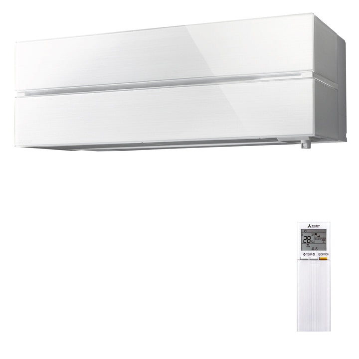 Mitsubishi Electric Kirigamine Style MSZ-LN 9000+12000 BTU – Multisplit-Klimagerät (2 Innengeräte), 4,2/4,5 kW, R32, A++/A+, WLAN, Weiß