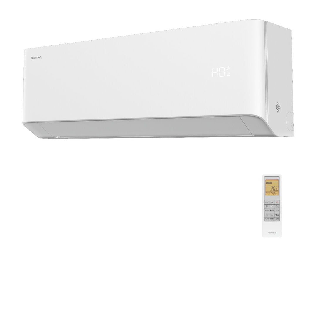 Hisense Uni HB 9000+9000+9000+12000+12000 BTU – Multisplit-Klimagerät (5 Innengeräte), 10/11 kW, R32, A++/A++, WLAN
