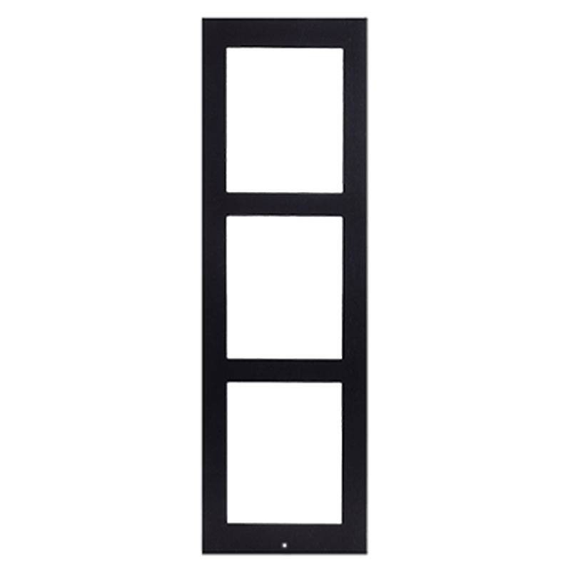 2N Italia 9155023B Wandmontagerahmen für IP LTE Verso 3 Module schwarz Zubehör