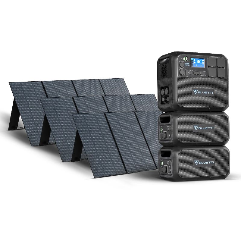 Bluetti Solar Set - 700 Wp / 2,2 kW / 6 kWh (AC200MAX + 2x B230 + 2x PV350)
