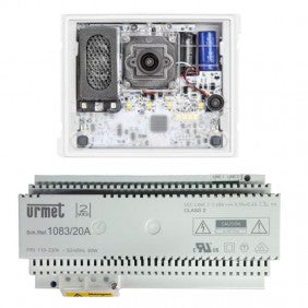 Urmet 1783/724 Türsprechanlagen-Grundausstattung Audio/Video-System 2-Draht