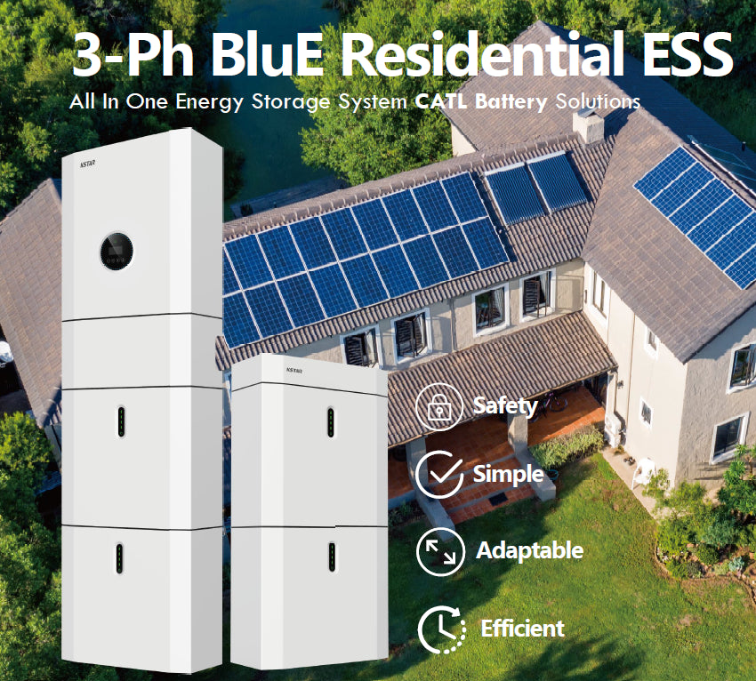 3-Ph BluE Residential ESS E10KT BluE-PACK 5,1 + E10KT - Art. 31388