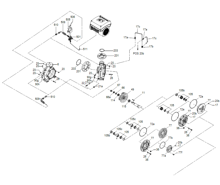 GRUNDFOS NKGE 125-100-250/275 VBIA1F2AESBQQESW1 Art. 92946351