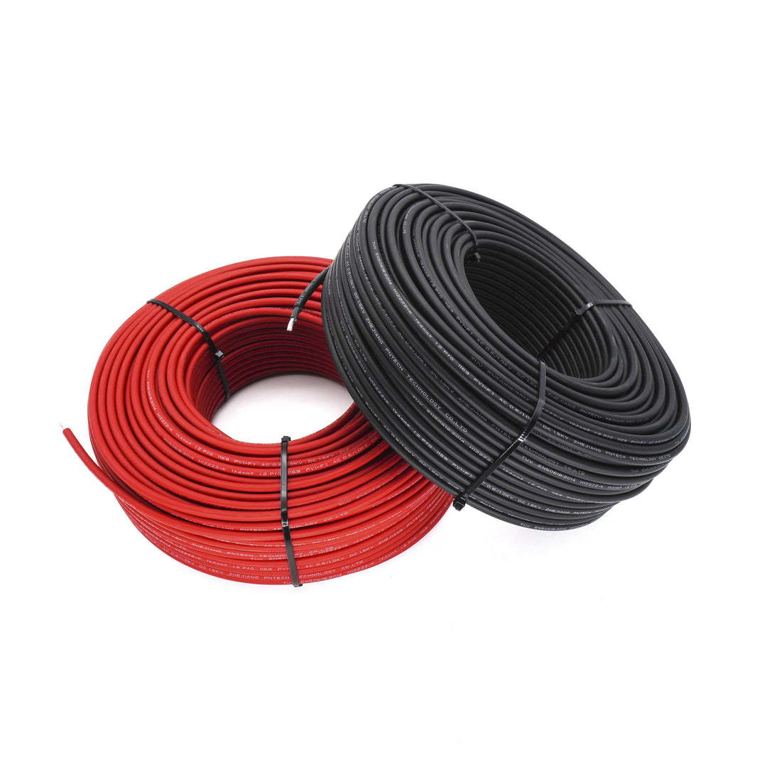Solarkabel schwarz 100m 6mm