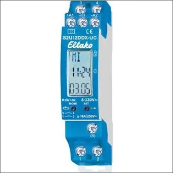 ELTAKO 23200901 S2U12DDX-UC Digitale schakelklok voor paneelbouw