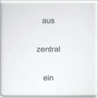 ELTAKO 30000960 Bedienelement / Zentralplatte Schalterprogramm