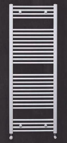 Zehnder Badheizkörper Aura, 357 W, Achsabstand 450 mm, weiß RAL 9016