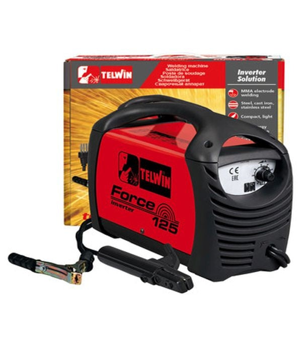 Schweißgerät telwin Inverter Force 125 2,3 KW mit KIT und Koffer 31002