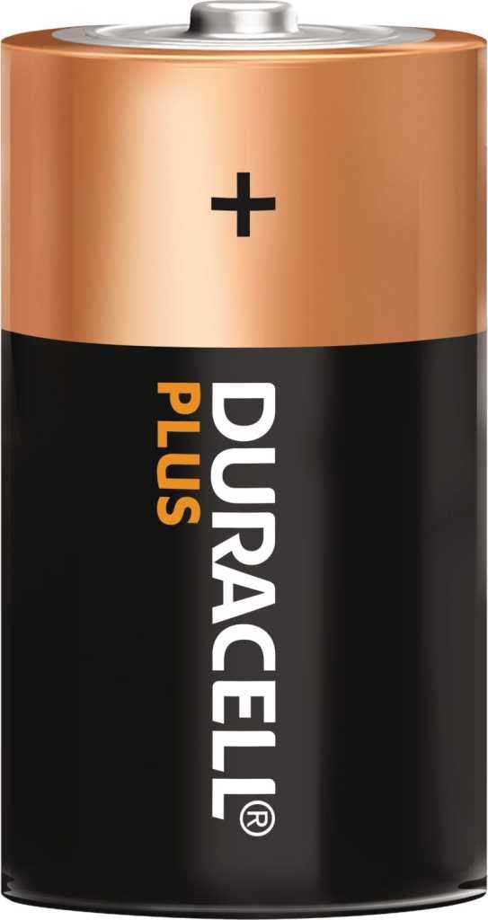 Duracell Plus Alkaline Batterie MN1300 1,5V (2er-Blister)