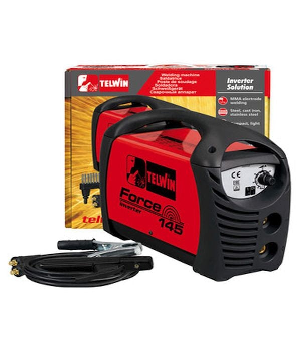 TELWIN-Schweißgerät Inverter Force 145 3,5 KW mit KIT und Koffer 31105