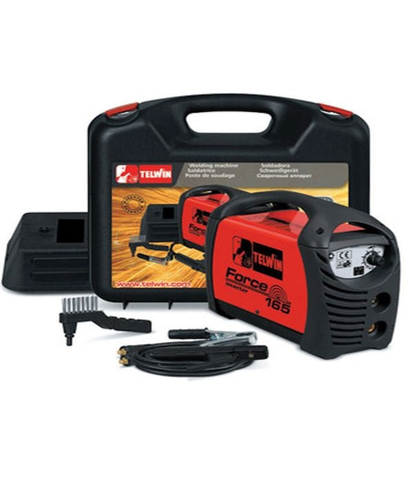 Schweißgerät Telwin Inverter Force 165 4,1 KW mit KIT und Koffer 31131
