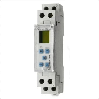 FINDER 12.71.8.230.0000 Digitale Schaltuhr fuer Schalttafelbau 17.6 mm