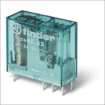 FINDER 40.52.6.024.0000 Schaltrelais 12.4 mm