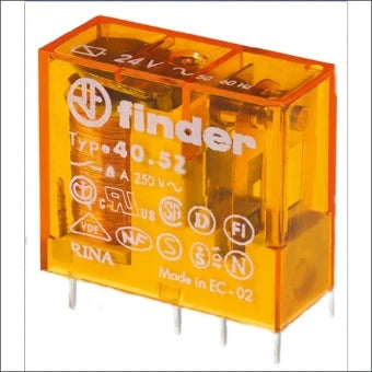 FINDER 40.52.8.024.0000 Schaltrelais 12.4 mm