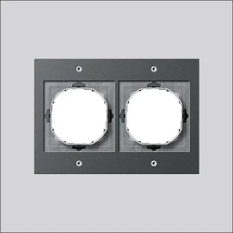 GIRA 021267 Abdeckrahmen Schalterprogramm 18.62 mm