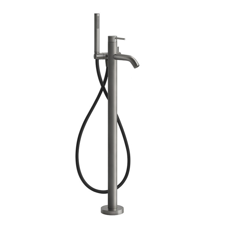Gessi Standbadarmatur, Oberfläche Edelstahl gebürstet 316 Bath 54028#239