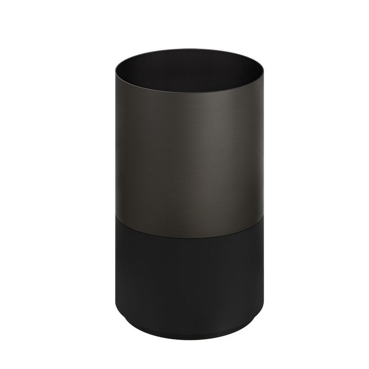 Gessi Bodenstehende Unterstützung für Bodenmontage Waschbecken (Art.54601), Finish Cristalplant Dark Metal TOTAL LOOK 54603#850