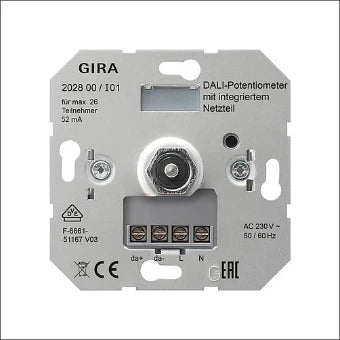 GIRA 202800 Potentiometer fuer lichtregelsysteem