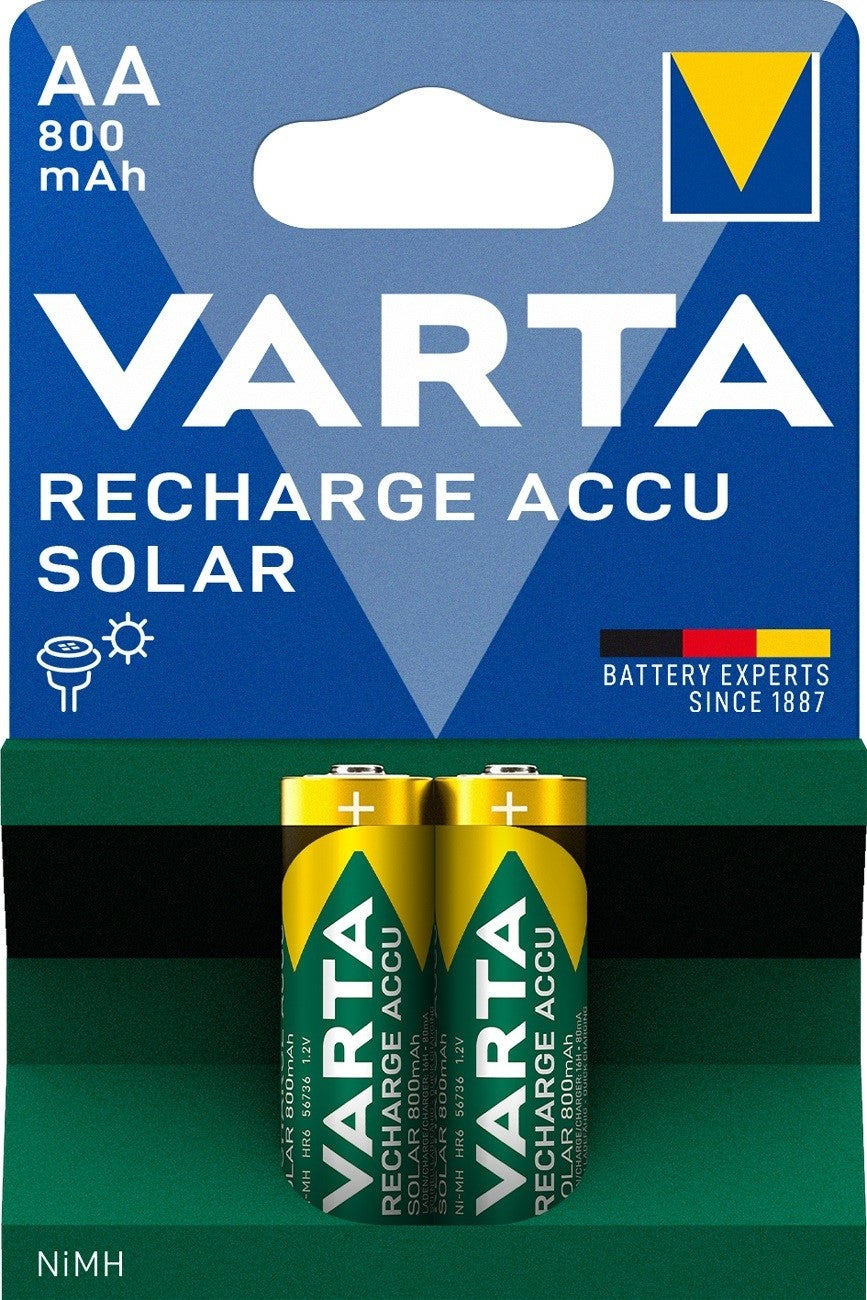 VARTA Solar Ready2Use AA - 1,2V / 800mAh Akku (VAR56736B2) f