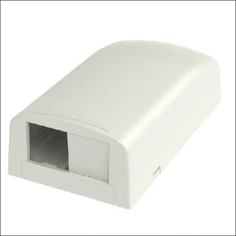 PANDUIT CBX2AW-AY Datacom contactdoos (twisted pair)
