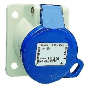 WALTHER WERKE 450140114 CEE-contactdoos, aanbouw