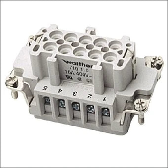 WALTHER PROCON 450180522 Kontaktblock fuer rechteckige Steckverbinder 37 mm