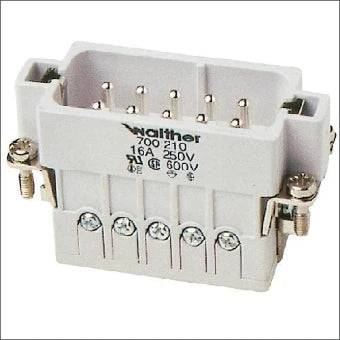 WALTHER PROCON 450180539 Kontaktblock fuer rechteckige Steckverbinder 36 mm