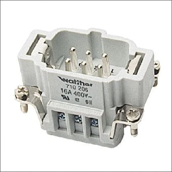 WALTHER PROCON 450180542 Kontaktblock fuer rechteckige Steckverbinder 35 mm