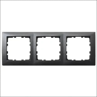 BERKER 10139949 Afdekraam schakelmateriaal