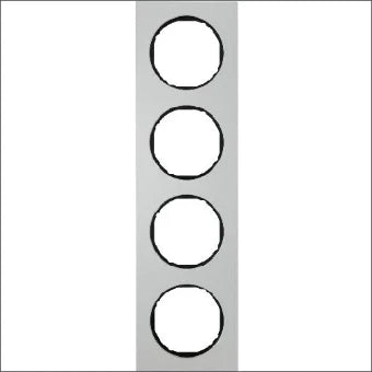 BERKER 10142284 Afdekraam schakelmateriaal
