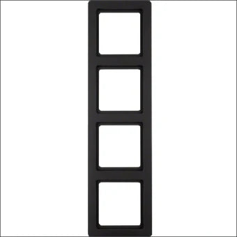 BERKER 10146086 Afdekraam schakelmateriaal