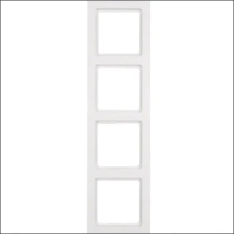 BERKER 10146099 Afdekraam schakelmateriaal