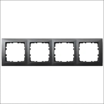 BERKER 10149949 Afdekraam schakelmateriaal