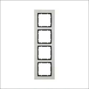 BERKER 10243606 Afdekraam schakelmateriaal
