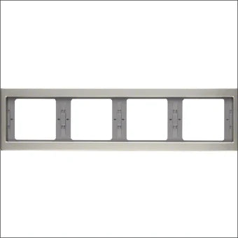 BERKER 13837004 Abdeckrahmen Schalterprogramm 9.9 mm