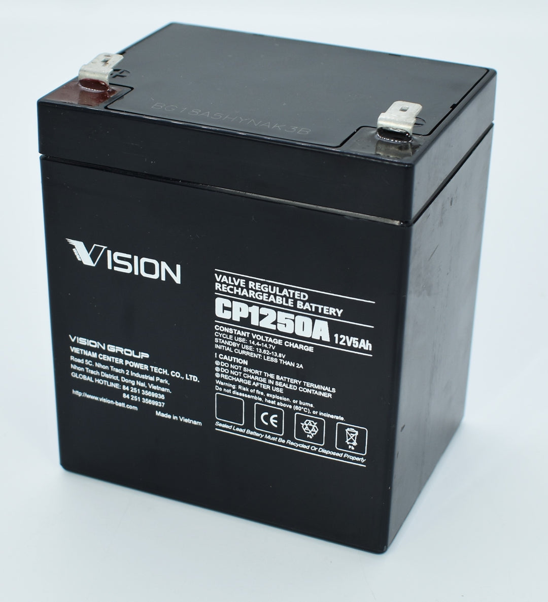Vision Bleiakku CP12120D Cyclic mit 12V und 12Ah