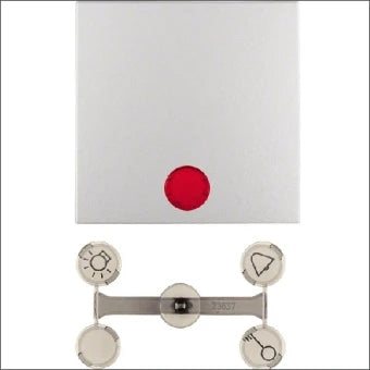 BERKER 16211404 Bedienelement / Zentralplatte Schalterprogramm 55.7 mm