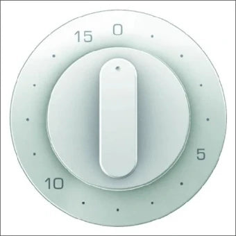 BERKER 16322089 Bedienelement / Zentralplatte Schalterprogramm 24 mm