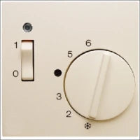 BERKER 20308982 Ruimtethermostaat (huishoudelijk, niet industrieel) 71 mm