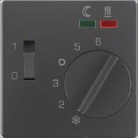 BERKER 20346086 Ruimtethermostaat (huishoudelijk, niet industrieel)