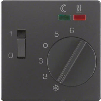 BERKER 16726086 Bedienelement / Zentralplatte Schalterprogramm
